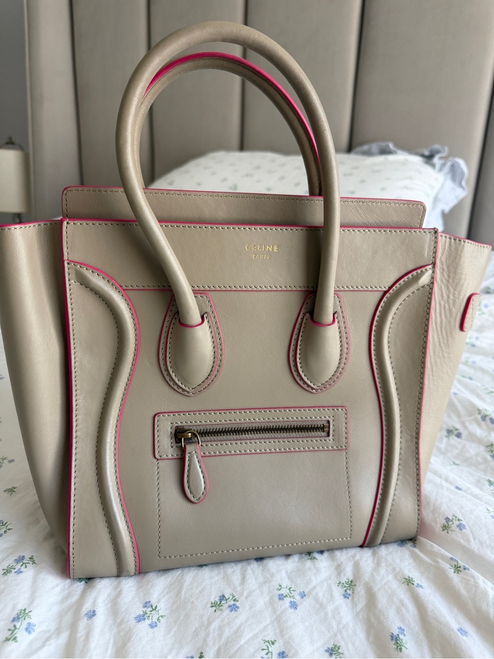Celine Micro Luggage Tote Bag - Picture 1 of 7